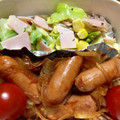 さおりらっくま's cooksnap of when they made お弁当にも♪キャベツとハムのマスマヨ和え.