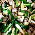 えいねね's cooksnap of when they made 砂肝とエリンギとにらの簡単おつまみ♪.