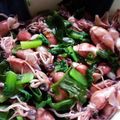 すくチャン♪'s cooksnap of when they made 青菜とホタルイカの♪わさポン和え.