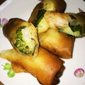 harukayuka's cooksnap of when they made 絶対失敗しない！うちの簡単春巻き.