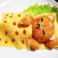 ぴーちスカイ's cooksnap of when they made リラックマ（＾▽＾）オムライス！！.