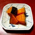 うさうさまろん's cooksnap of when they made かぼちゃの塩煮.