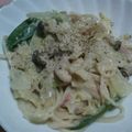 キルヘボン's cooksnap of when they made 春キャベツのクリームパスタ.