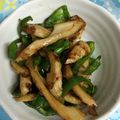 えつおくん's cooksnap of when they made 味付け醤油だけ☆ちくわとピーマン炒め.