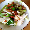 pakira555's cooksnap of when they made ヘルシーでと～っても美味しい！鶏皮炒め☆.