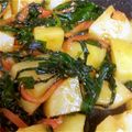 バナナいちご大福's cooksnap of when they made 甘辛☆じゃがいもとニラのみそ炒め.
