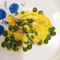 ぴちおさん's cooksnap of when they made ☆2分で☆　グリーンピース入り炒り卵.