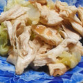 嫁〜ず☆なめがた子's cooksnap of when they made 鶏ささみとキャベツの梅和え−もう1品に♪.