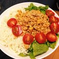 Mutaf's cooksnap of when they made ♪発汗！ピリ辛和風ジャージャー麵♪.