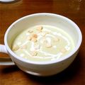 icoxx's cooksnap of when they made そら豆と新玉ねぎのポタージュスープ.