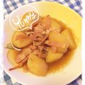 いしかわりか's cooksnap of when they made 母の味！じゃがいものベーコン煮.