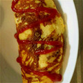 kazumiyuki's cooksnap of when they made 玉子と挽肉と玉ねぎｄｅおうちのオムレツ.