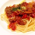 ｺﾘﾝ's cooksnap of when they made すぐ出来る☆お肉ゴロゴロのミートソース.