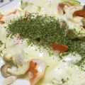 tamamiya55's cooksnap of when they made 豆腐とアボガドのフェイクグラタン.