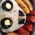 さきちママなり☆'s cooksnap of when they made 車のおにぎり弁当☆.