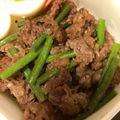 ヴィーナスけい's cooksnap of when they made 牛肉とにんにくの芽の香味炒め.
