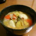 minmin!'s cooksnap of when they made 簡単　団子汁☆.