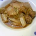ぱんちまゆみ's cooksnap of when they made ガッテン流白菜と肉団子の煮込み.