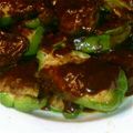 パグみぃ's cooksnap of when they made 簡単無駄なし★ピーマンの肉詰め.