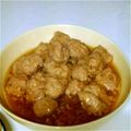 惟緒凛's cooksnap of when they made 味しみ◎ふわふわ肉団子の煮物.