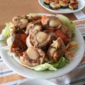 もり公's cooksnap of when they made 野菜たっぷりベビーホタテのカルパッチョ.