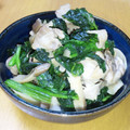 ひびほま's cooksnap of when they made 小松菜と豚肉のささっとオイスター炒め.