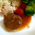 藤宮灯's cooksnap of when they made *ハンバーグ*.