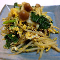 wave0073's cooksnap of when they made もやしで節約！小松菜たまごとじ.