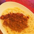 アリぴ's cooksnap of when they made 簡単ミートスパゲティ.