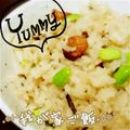attchu's cooksnap of when they made たこ＆枝豆のおこわ.