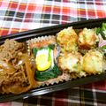 びんび❤'s cooksnap of when they made お弁当にもう一品！ほうれん草＆目玉焼き.