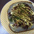 ぴーたー's cooksnap of when they made お好み焼きパン.
