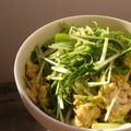 りりィさん's cooksnap of when they made 水菜と卵の（ゴマ×ゴマ）サラダ.