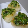 りりィさん's cooksnap of when they made 絶品！ニラ味噌マヨの焼きおにぎり.