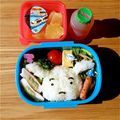 ちびこぞう's cooksnap of when they made キャラ弁簡単クレヨンしんちゃんシロ弁.