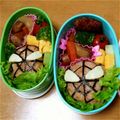 ｙｕ＊ｋａ's cooksnap of when they made ☆スパイダーマン キャラ弁☆.