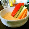 はなでりとる's cooksnap of when they made 人参＆クリチ(酒かす)＆白味噌ディップ.