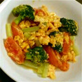 まーどんどん's cooksnap of when they made 簡単！！トマトと卵の中華炒め.