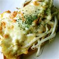 ｍａｒしゃん's cooksnap of when they made もやしと卵のチーズトースト.
