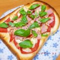 fleurs_15's cooksnap of when they made フレッシュバジル*トースト.