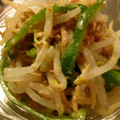 arku's cooksnap of when they made 簡単小鉢♪ もやしとピーマン柚子胡椒マヨ.