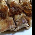 ひなた•そうすけママ's cooksnap of when they made オニオンガーリックソースでチキンステーキ.