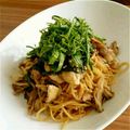 なかちょん☆'s cooksnap of when they made ツナときのこのバター醤油パスタ.