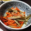 だにゃー's cooksnap of when they made ✿きんぴら✿新にんじんと新ごぼう香りよく.