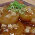 amanusa's cooksnap of when they made 焦し大根のあんかけ.