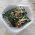 miyuki12's cooksnap of when they made ニラとえのきの和え物.