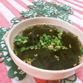 赤い電話's cooksnap of when they made お湯を注ぐだけの簡単わかめスープ.