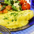 どんぴんたん's cooksnap of when they made マスカルポーネのレア＊オムレツ.