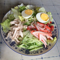 sararaママ's cooksnap of when they made 旨いしっとり蒸し鶏で♡さっぱりサラダ冷麺.