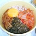 もちこヽ(´▽｀)ノ's cooksnap of when they made キム・たま・めかぶ・なめたけ納豆.